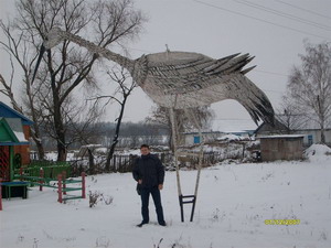 Гигантсткий журавль